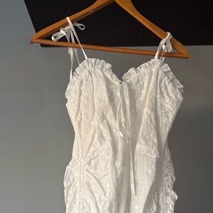 NWOT Sugar Thrillz Dolls Kill White Lace Dress Cottagecore